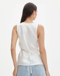 Lace Trim Satin Cami -Glassons r lola lace trim cami milk back bv119674rsat