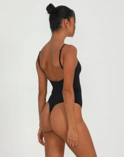 Supersoft Ruched Front Bodysuit 25 Supersoft Ruched Front Bodysuit -Glassons releve ruche front bodysuit black back tb104638pch