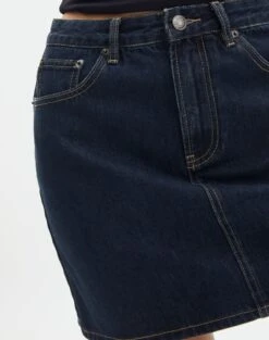 Mid Rise Denim Skirt 29 Mid Rise Denim Skirt -Glassons remi high rise denim skirt last rodeo indigo imageback ss145806rdnm