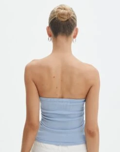 Strapless Ruched Knit Bandeau -Glassons riley rouched side boobtube icecap back kv85755vn