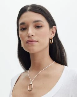 Tailored Strapless Corset Top -Glassons rory pendant rope necklace whitegold front je139656nl 1