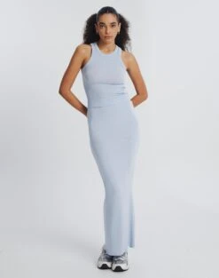 Luxe Lounge Modal Slim-Fit Maxi Skirt -Glassons ruby modal maxi skirt blue melody front sl96661mod