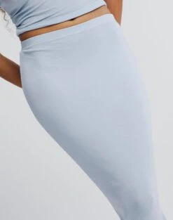 Luxe Lounge Modal Slim-Fit Maxi Skirt -Glassons ruby modal maxi skirt blue melody imageback sl96661mod