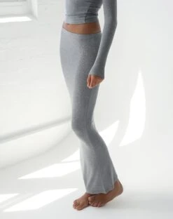 Luxe Lounge Modal Slim-Fit Maxi Skirt -Glassons ruby modal maxi skirt heather marle detail sl96661mod