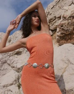 Sculpted Glitter Maxi Dress -Glassons sangria sparkle strapless slim youre so golden imageback kd117623lur