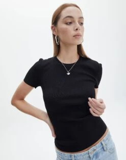 Glassons 5 Knit Long Line T-Shirt