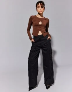 Cargo Straight Leg Pants