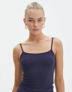 Off Shoulder Long Sleeve Top -Glassons sisi modal tank friday night front tv118176mod 1