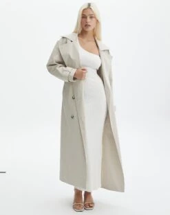 One Shoulder Knit Maxi Dress -Glassons t oaklee one shoulder knit dress milk full kd115461tknt