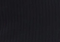 V Neck Collared Wide Rib Knit Dress -Glassons t von v neck ss maxi black imagefront kd103987tknt