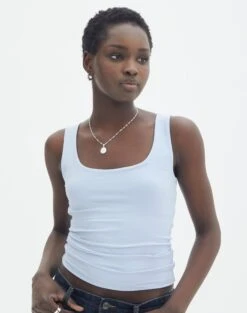 Ringspun Low Rise Denim Skirt -Glassons tommy tank top icecap front tv124269pch