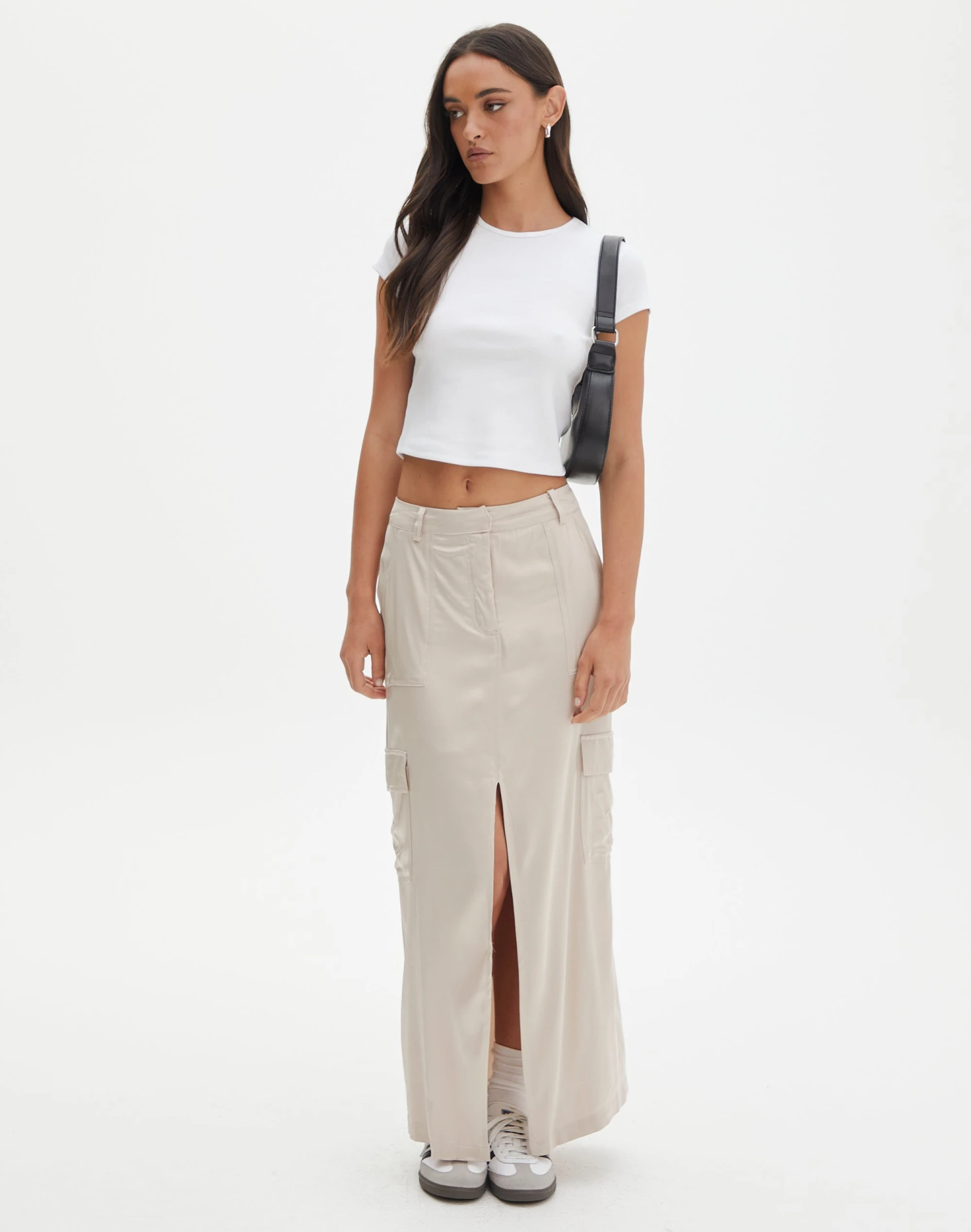 High Rise Denim Maxi Skirt 20 High Rise Denim Maxi Skirt - Image 18