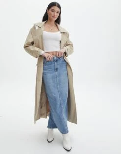 Cotton Scoop Neck Long Sleeve Top 28 Cotton Scoop Neck Long Sleeve Top -Glassons wylie wide rib scoop white full tl53892prib