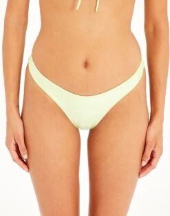 One Shoulder Swim One Piece 31 One Shoulder Swim One Piece -Glassons zimi high waist thong lime splice front ga63412shm 1